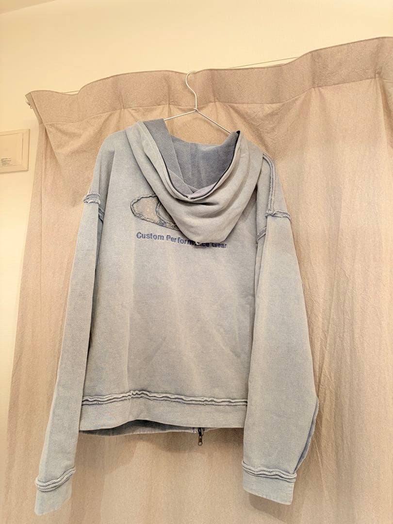 Age Factory × CPGコラボ パーカー ブルー L