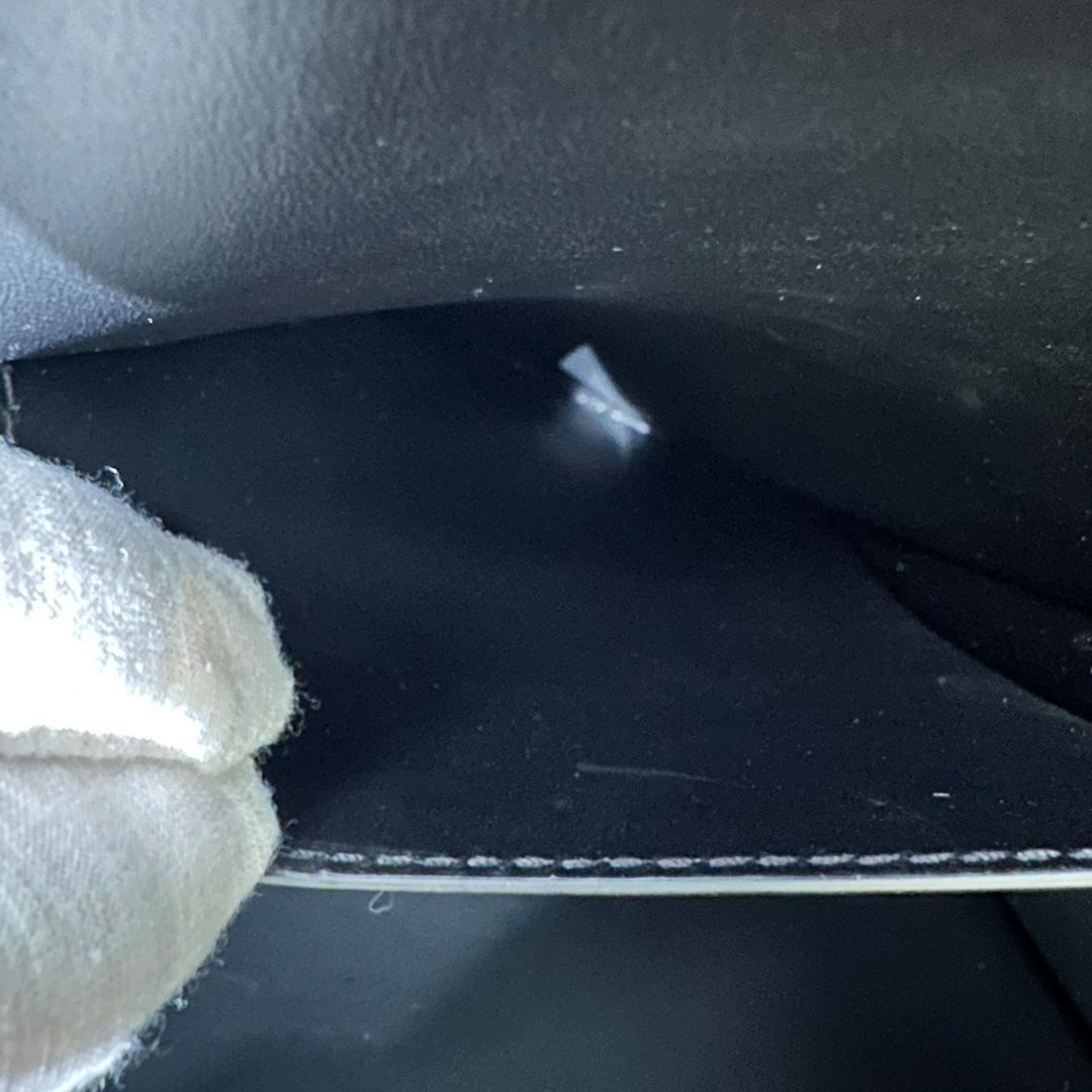 BURBERRY バーバリー ミニツートン レザー ハンドバッグ ブラック