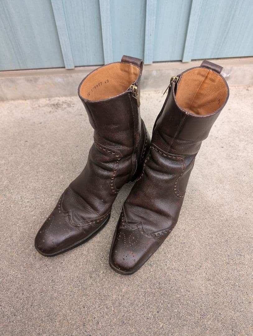 yves saint laurent サンローラン ブーツ トムフォード 40