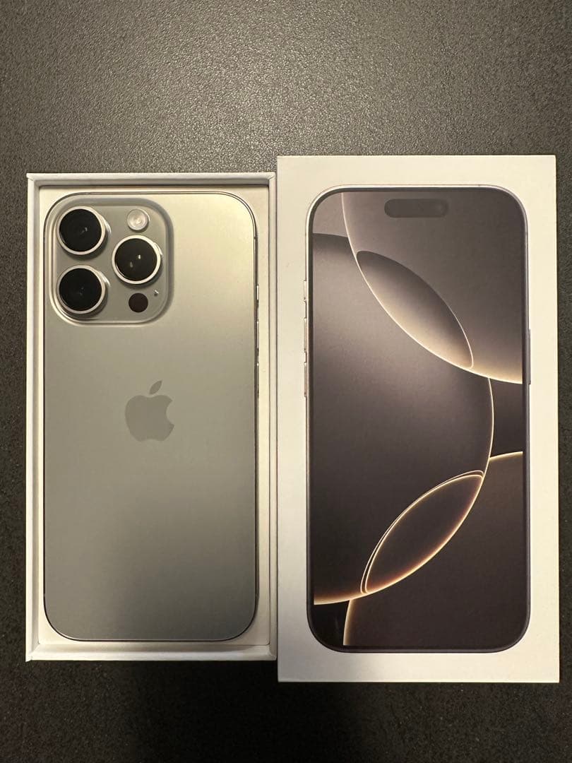 iphone 16 Pro 256gb バッテリー100% 充放電101回