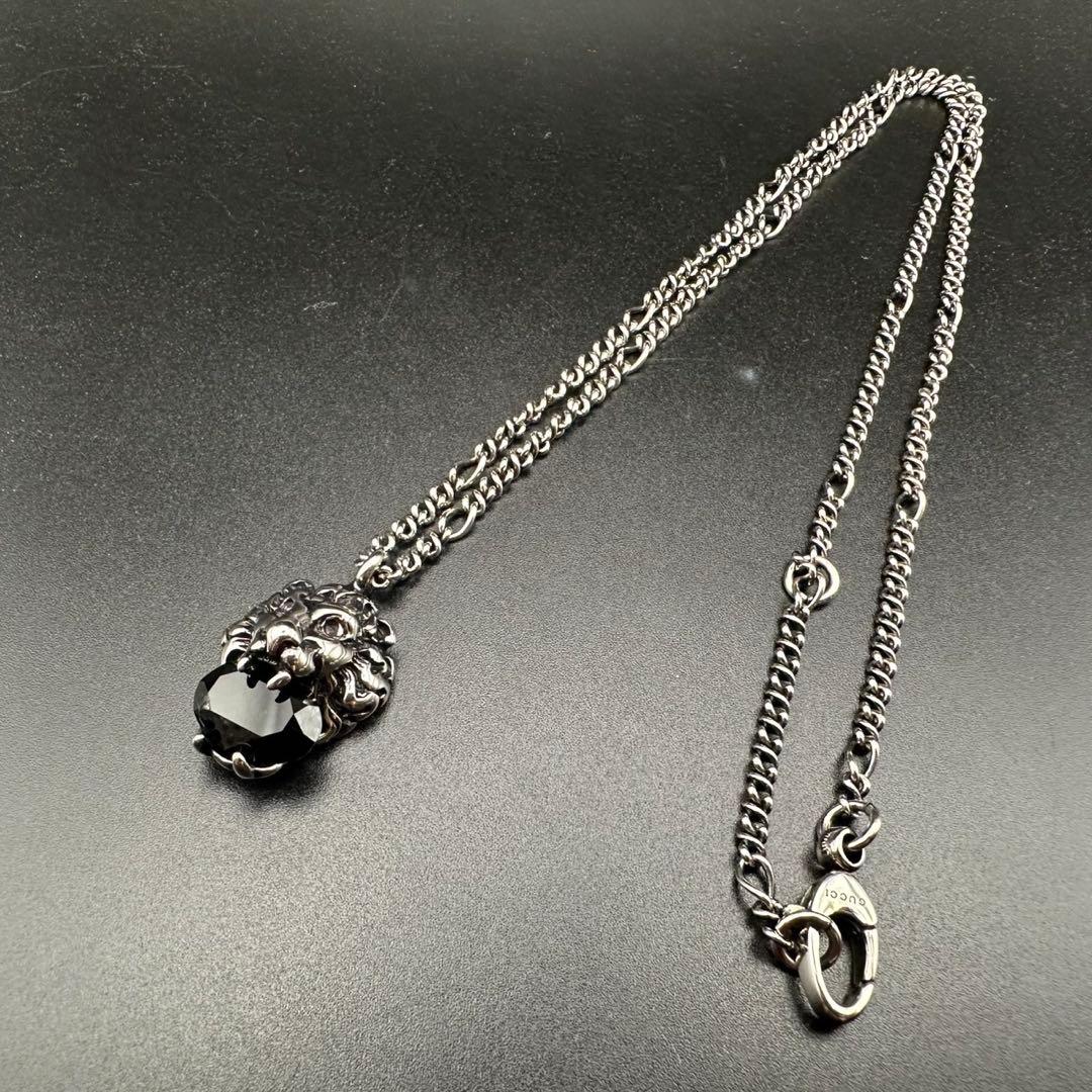 未使用級✨　GUCCI　ネックレス　ライオン　ライオンヘッド　希少 1275