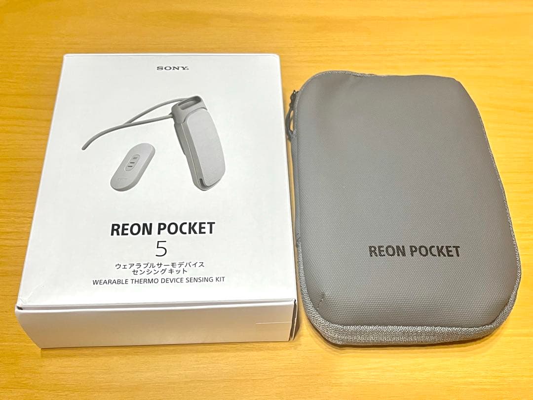 REON POCKET 5 +REON POCKET TAG【純正ポーチ付き】