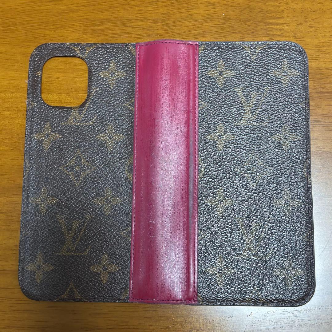 ルイヴィトン モノグラム LOUISVUITTON 手帳iPhone11 カバー