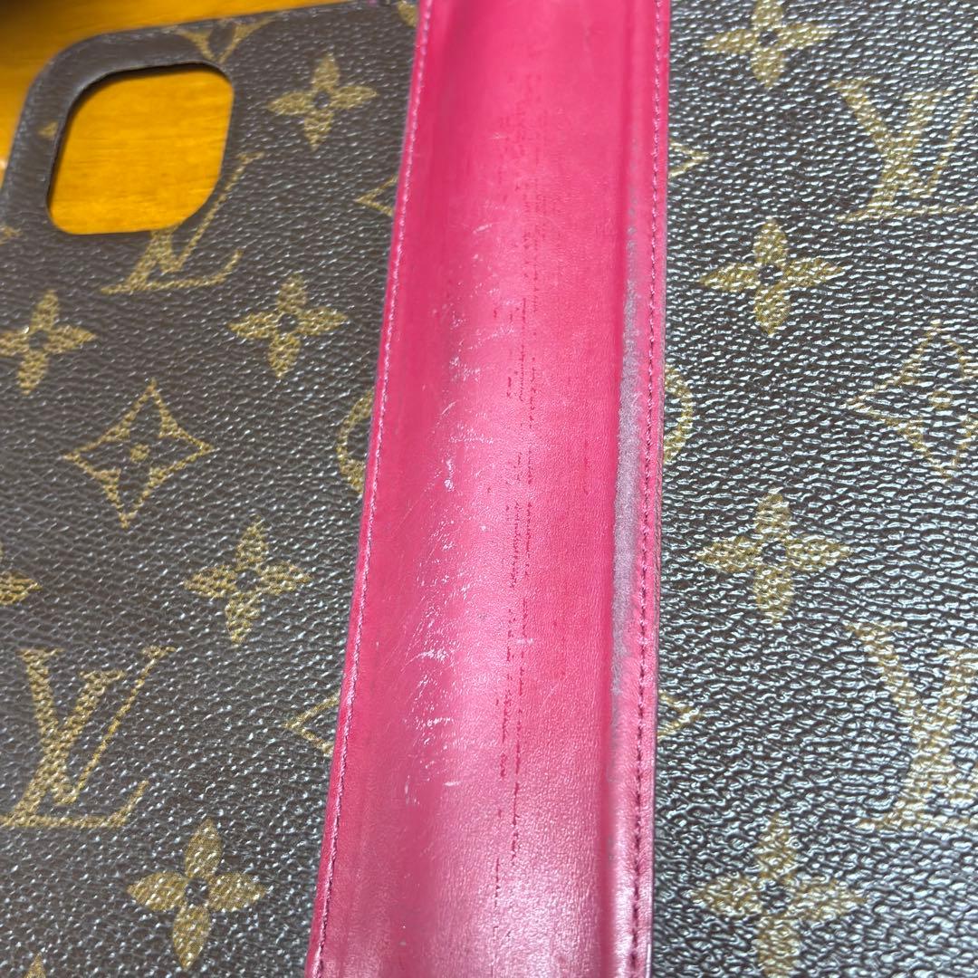 ルイヴィトン モノグラム LOUISVUITTON 手帳iPhone11 カバー