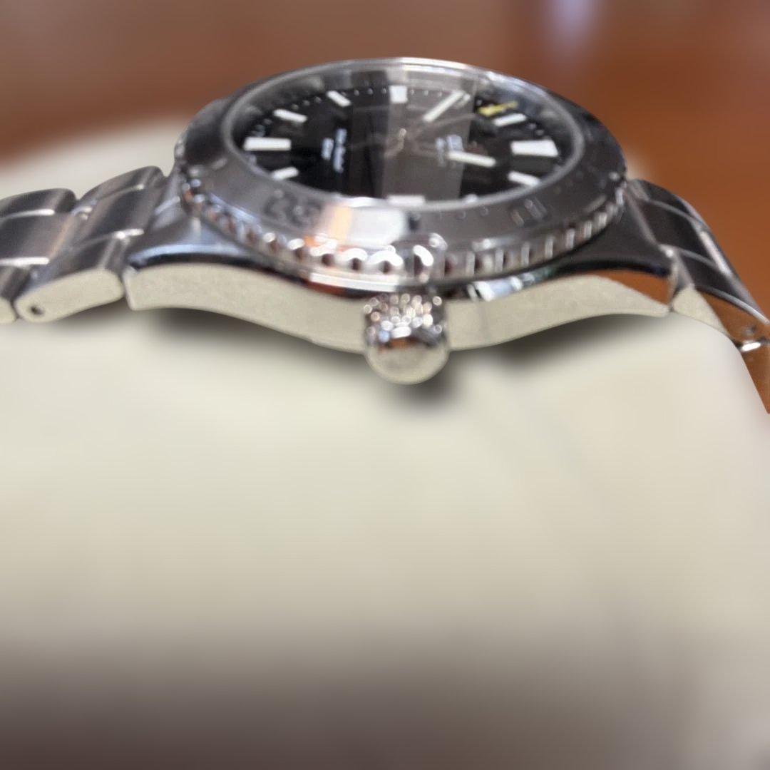 ORIENT ブラックダイアル 時計