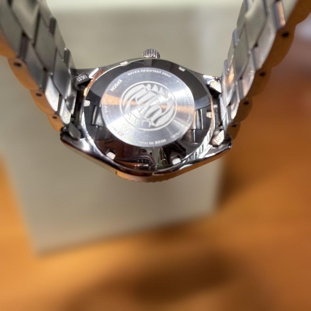 ORIENT ブラックダイアル 時計