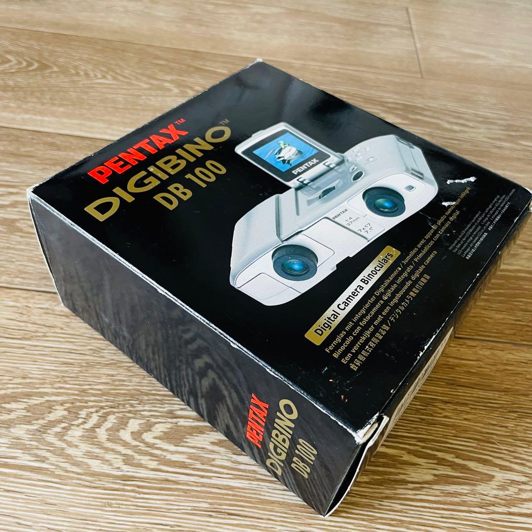 レア品【双眼鏡型デジカメ】PENTAXペンタックス DIGIBINO DB100