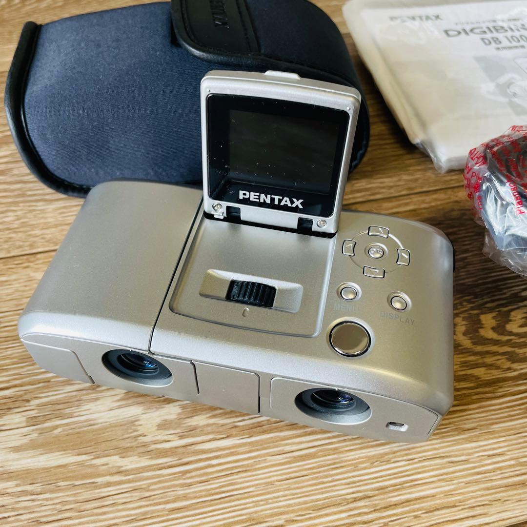 レア品【双眼鏡型デジカメ】PENTAXペンタックス DIGIBINO DB100