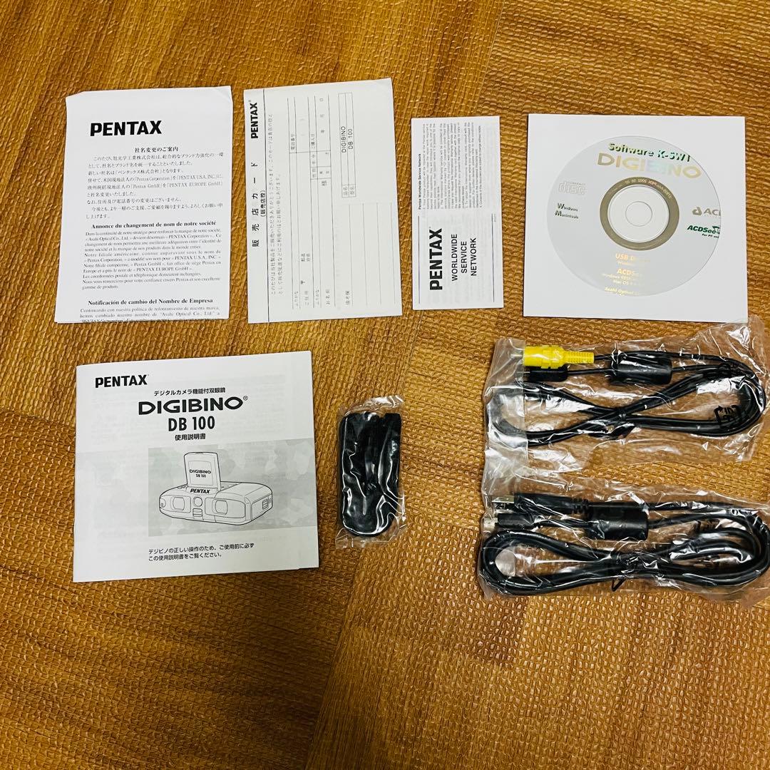 レア品【双眼鏡型デジカメ】PENTAXペンタックス DIGIBINO DB100