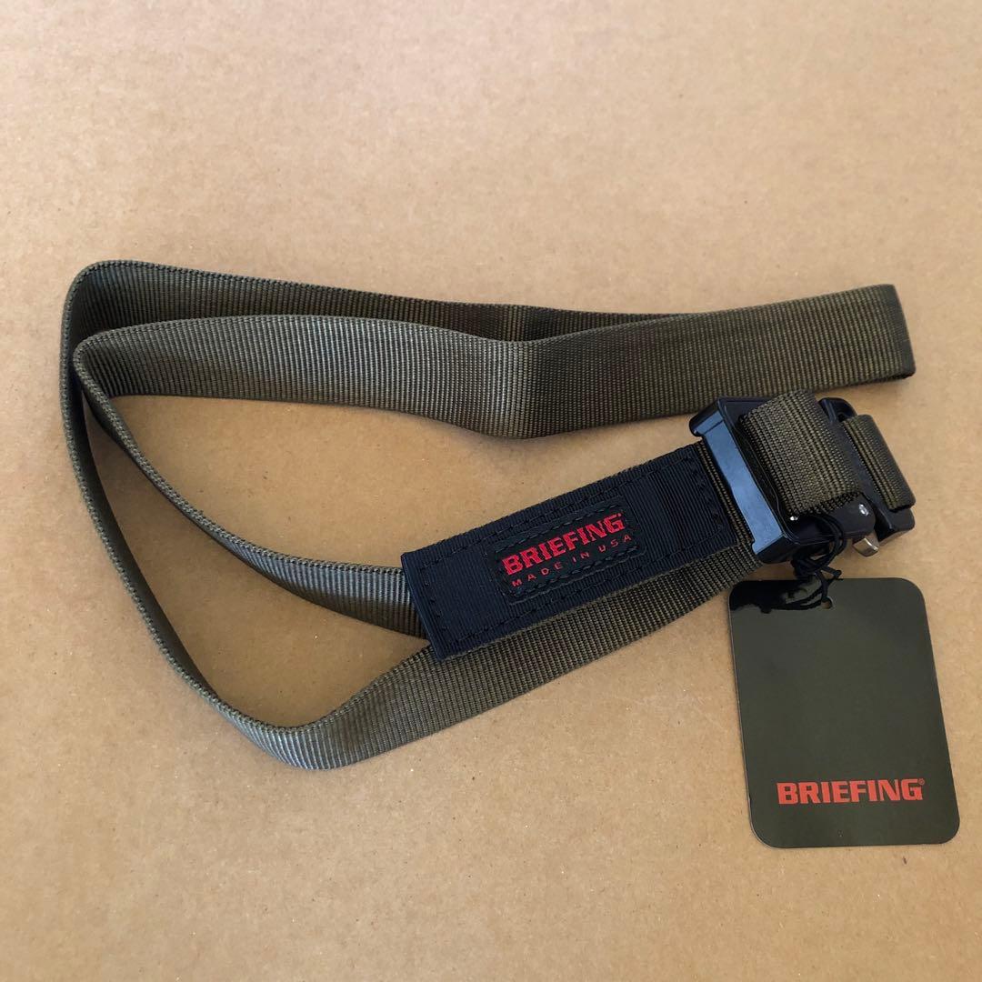 ブリーフィング　バックルベルト　グリーン　BRIEFING 新品未使用