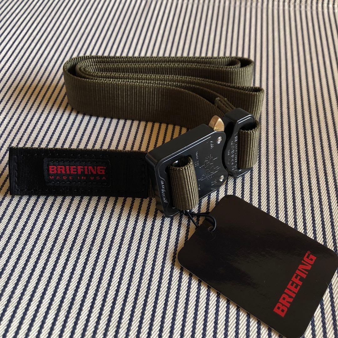 ブリーフィング　バックルベルト　グリーン　BRIEFING 新品未使用