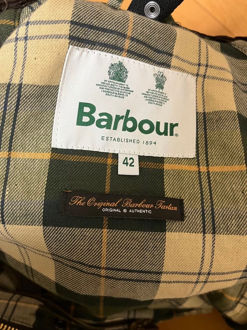 Barbour ダークグリーン ジャケット 42
