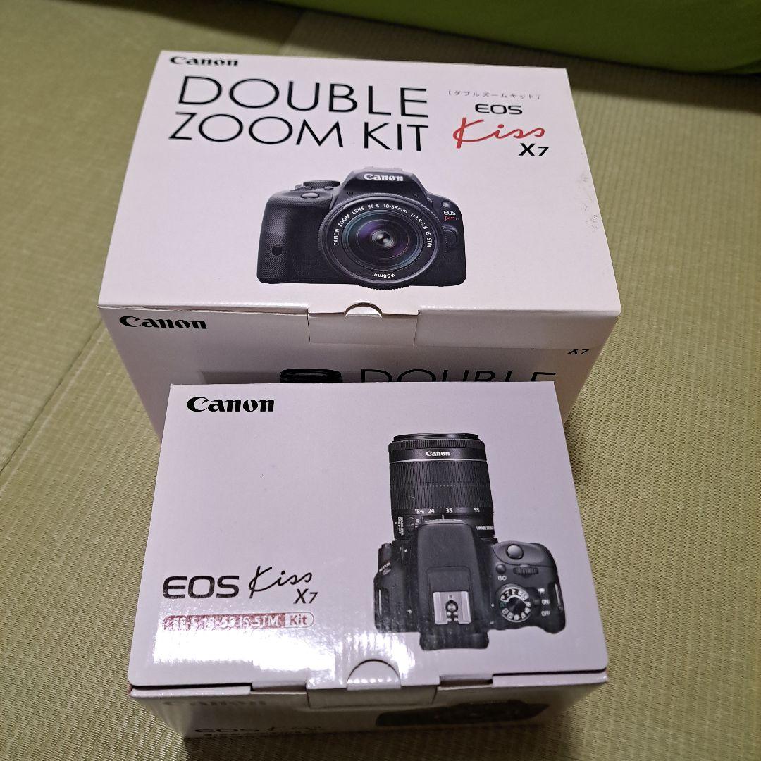 ★りんりんさん専用★Canon EOS KissX7 ダブルズームキット