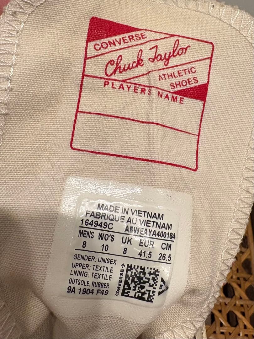 靴 CONVERSE Chuck Taylor CT70 26.5