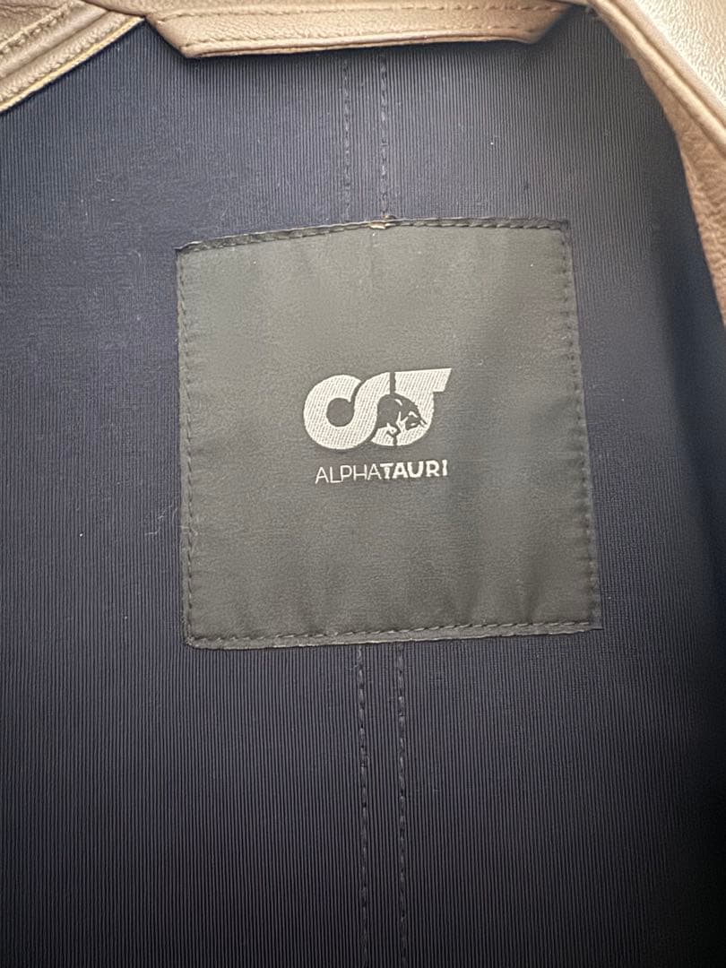 AlphaTauri アルファタウリ レザージャケット 本革 メンズ
