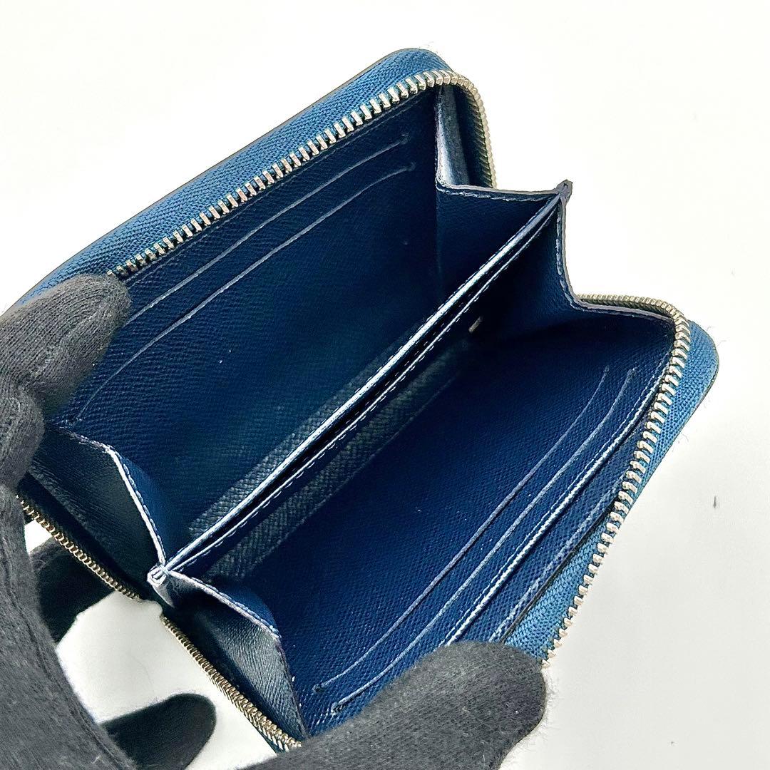 ルイヴィトン エピ ジッピーパース エピ アンディゴブルー 小銭入れ