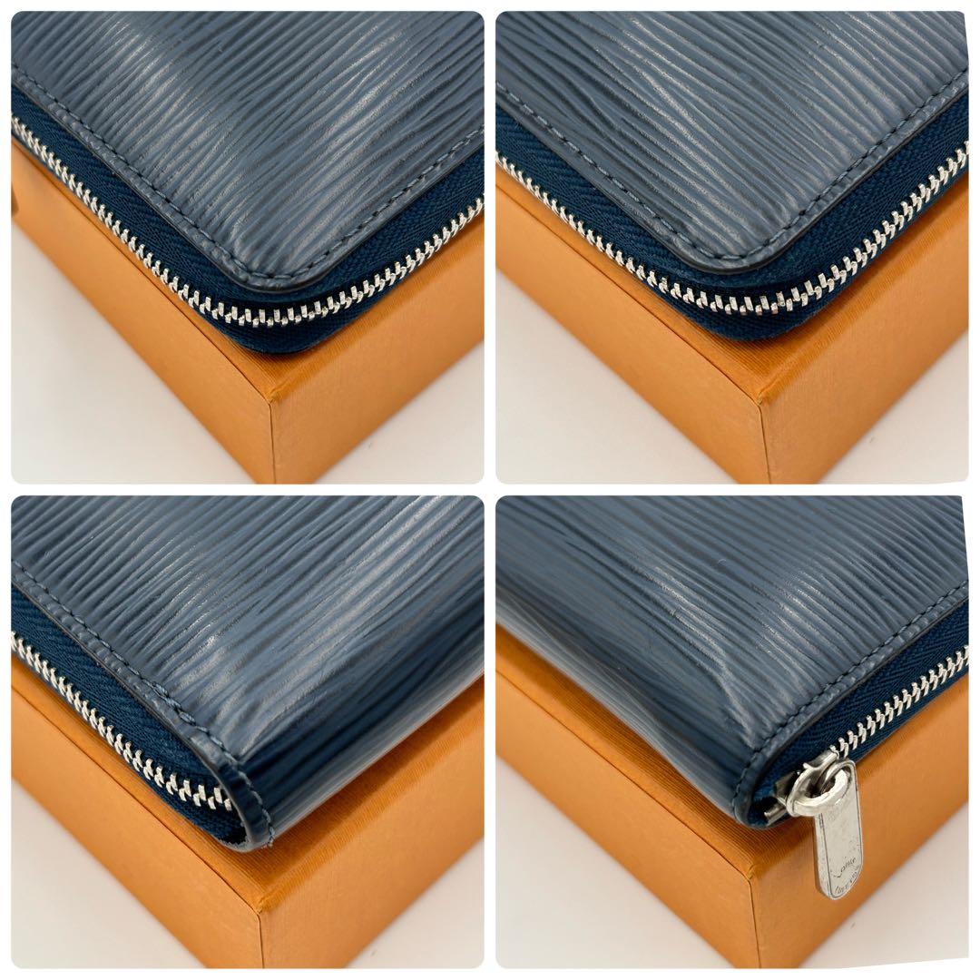 ルイヴィトン エピ ジッピーパース エピ アンディゴブルー 小銭入れ