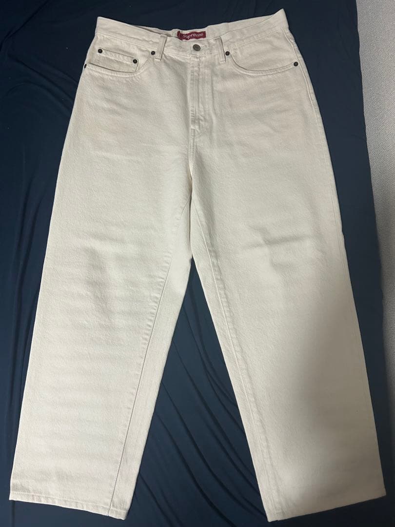 パンツ Supreme baggy jean natural size30