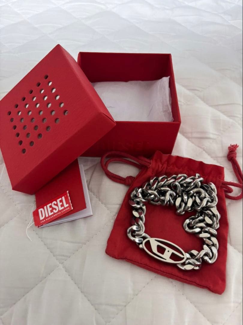 DIESEL チェーンネックレス DX1433040