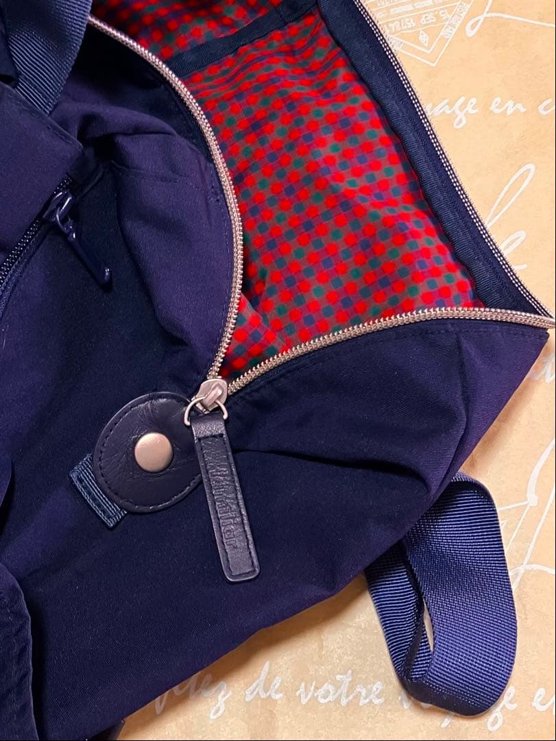 【familiar】マザーズバッグ リュック ファミリア ネイビー 2way