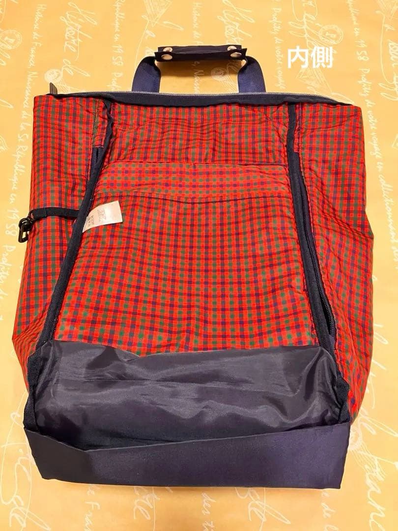 【familiar】マザーズバッグ リュック ファミリア ネイビー 2way