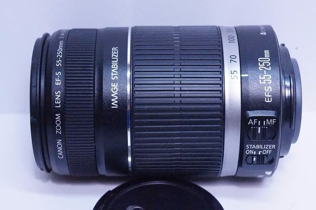 手振れ EF-S 55-250mm F4-5.6 IS キャノン