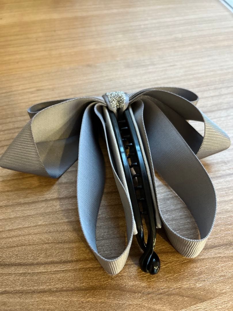 コンプレックスビズ　ノーブル バナナクリップ (グレー)