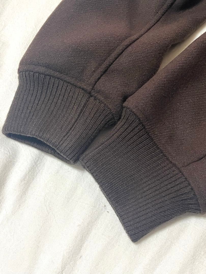 シップスエニィ　バーシティ ジャケット　ブラウン　美品