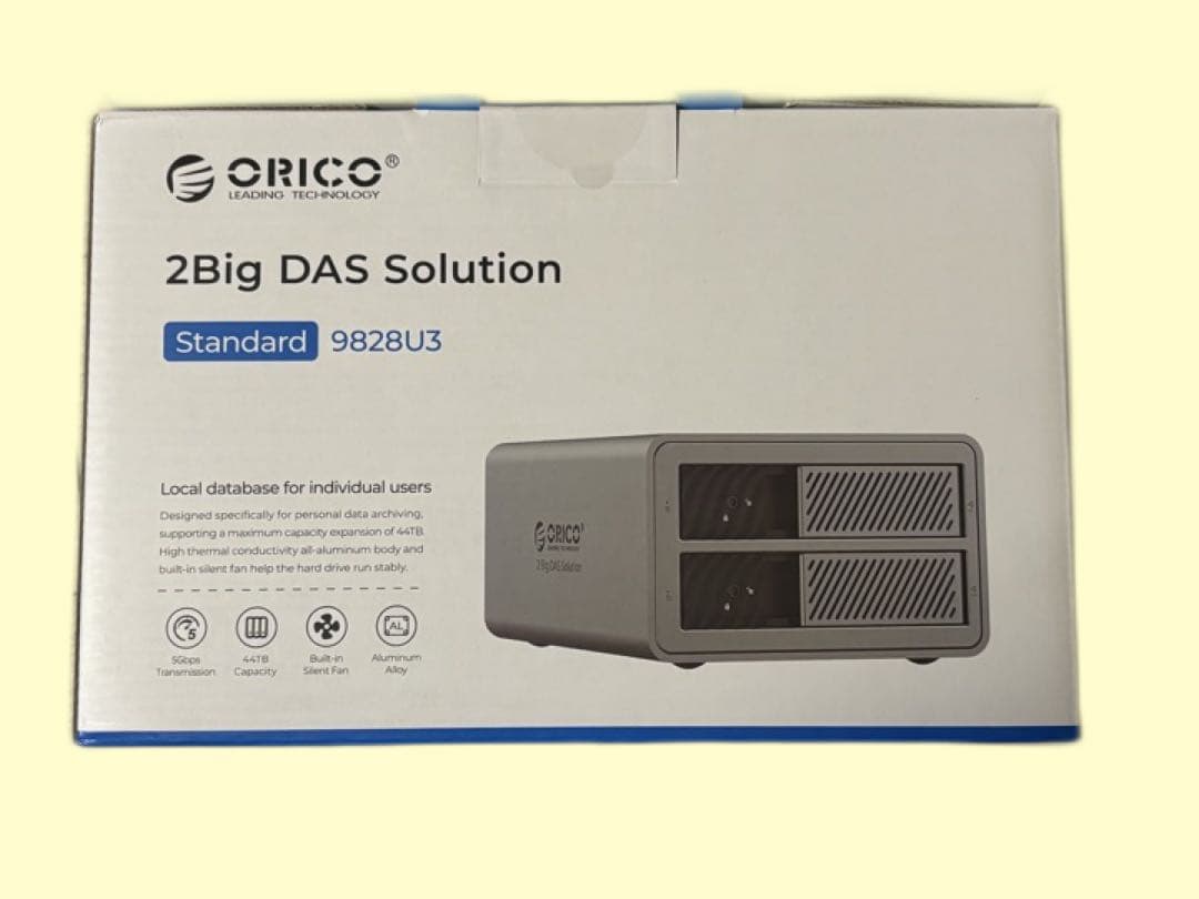 ORICO 3.5インチ HDDケース 44TB対応 USB3.0