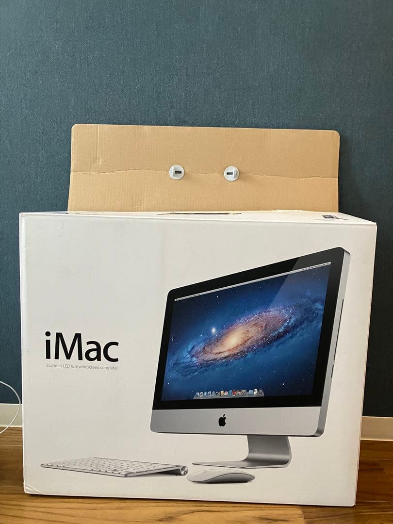 動作品　Apple iMac 21.5インチ シルバー 10.12