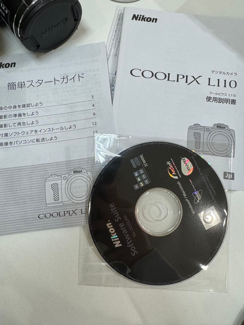 【美品】Nikon COOLPIX L110 ニコン ブラック デジタルカメラ