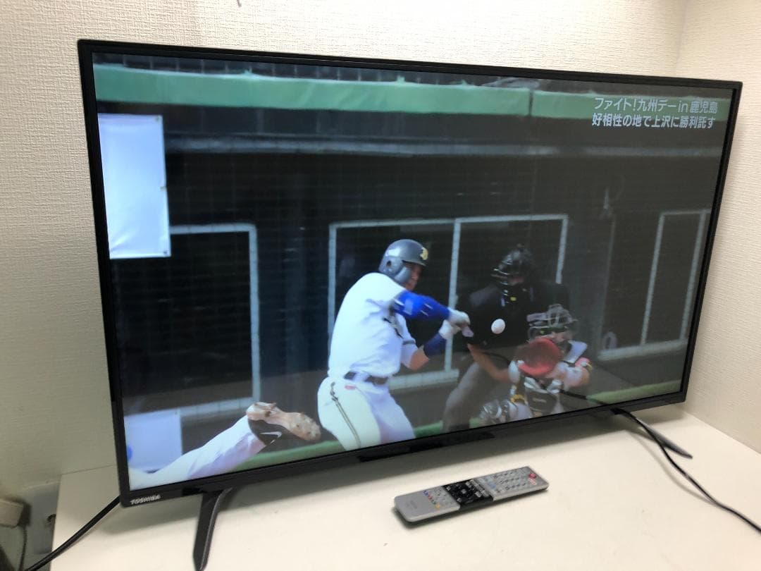 東芝 43V型 液晶テレビ 43C310X 4K 88160-1-005