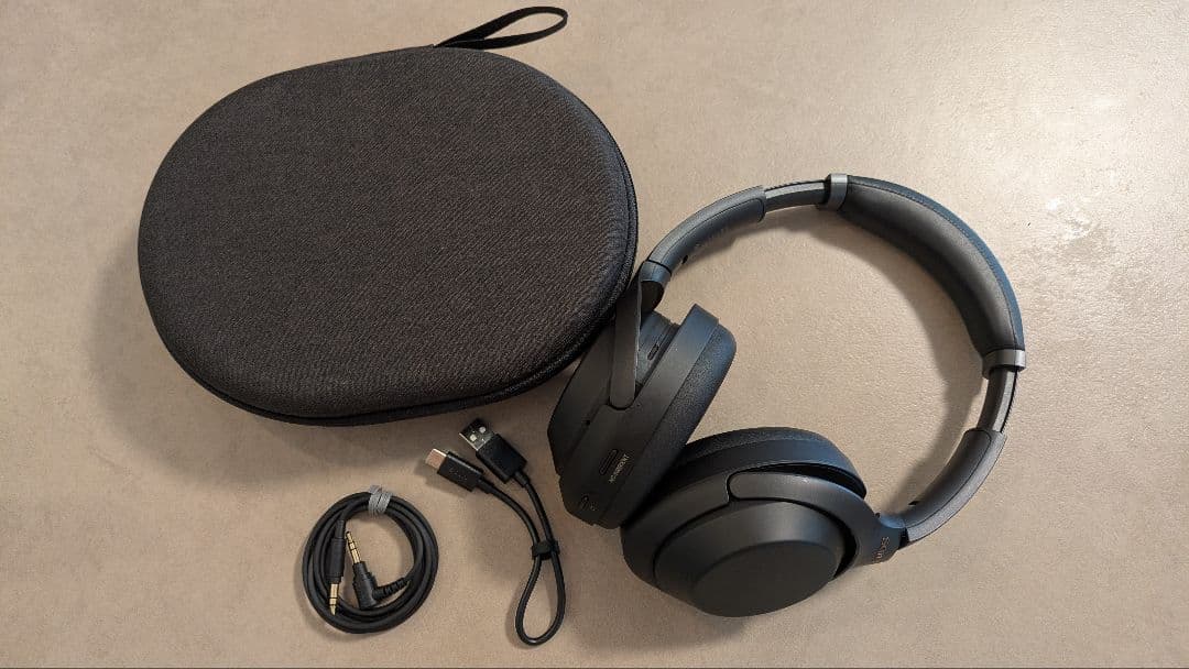 Sony WH-1000XM3 ワイヤレスヘッドセット ブラック