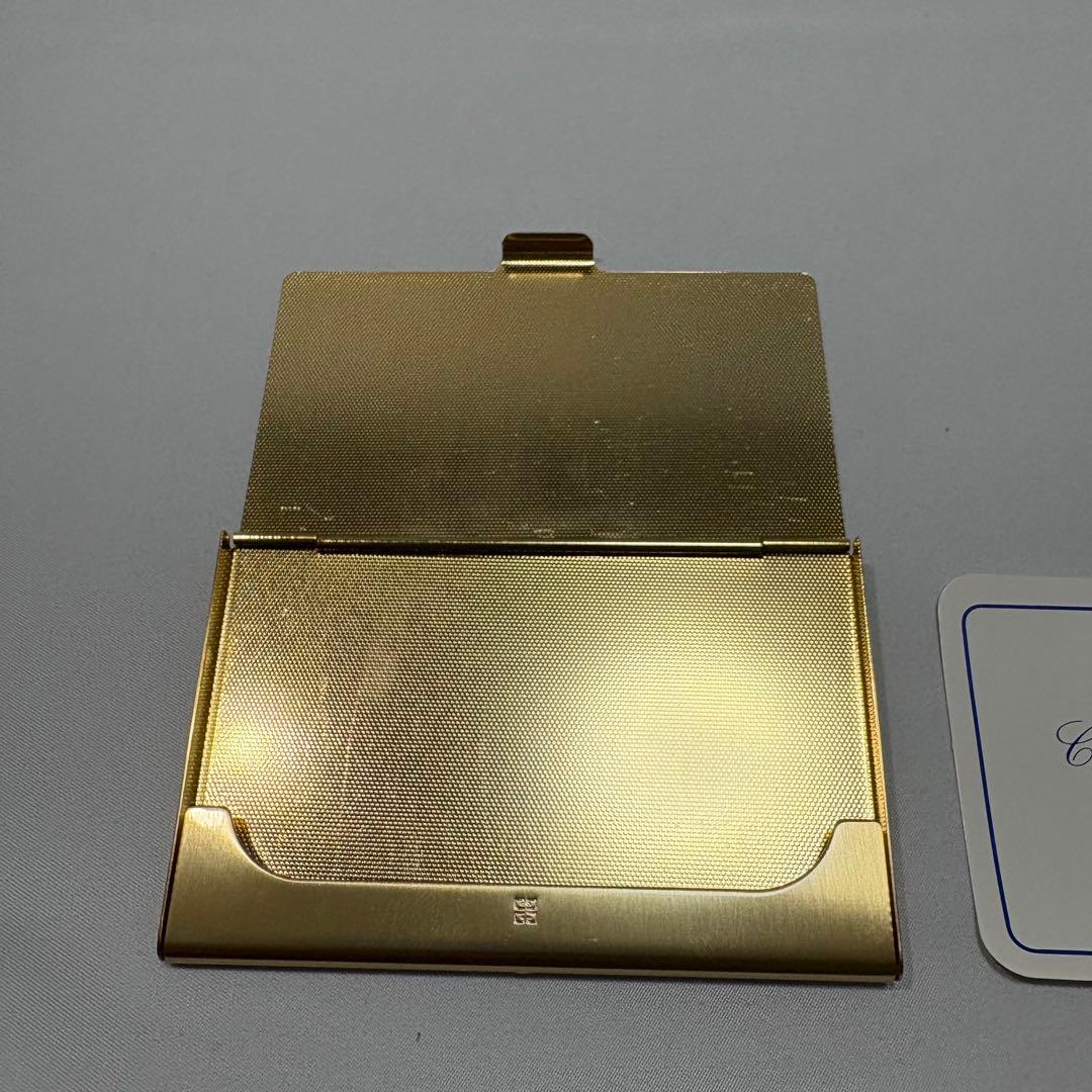 未使用✨Givenchy ジバンシー　ゴールド　ブラック 名刺入れ　カードケース