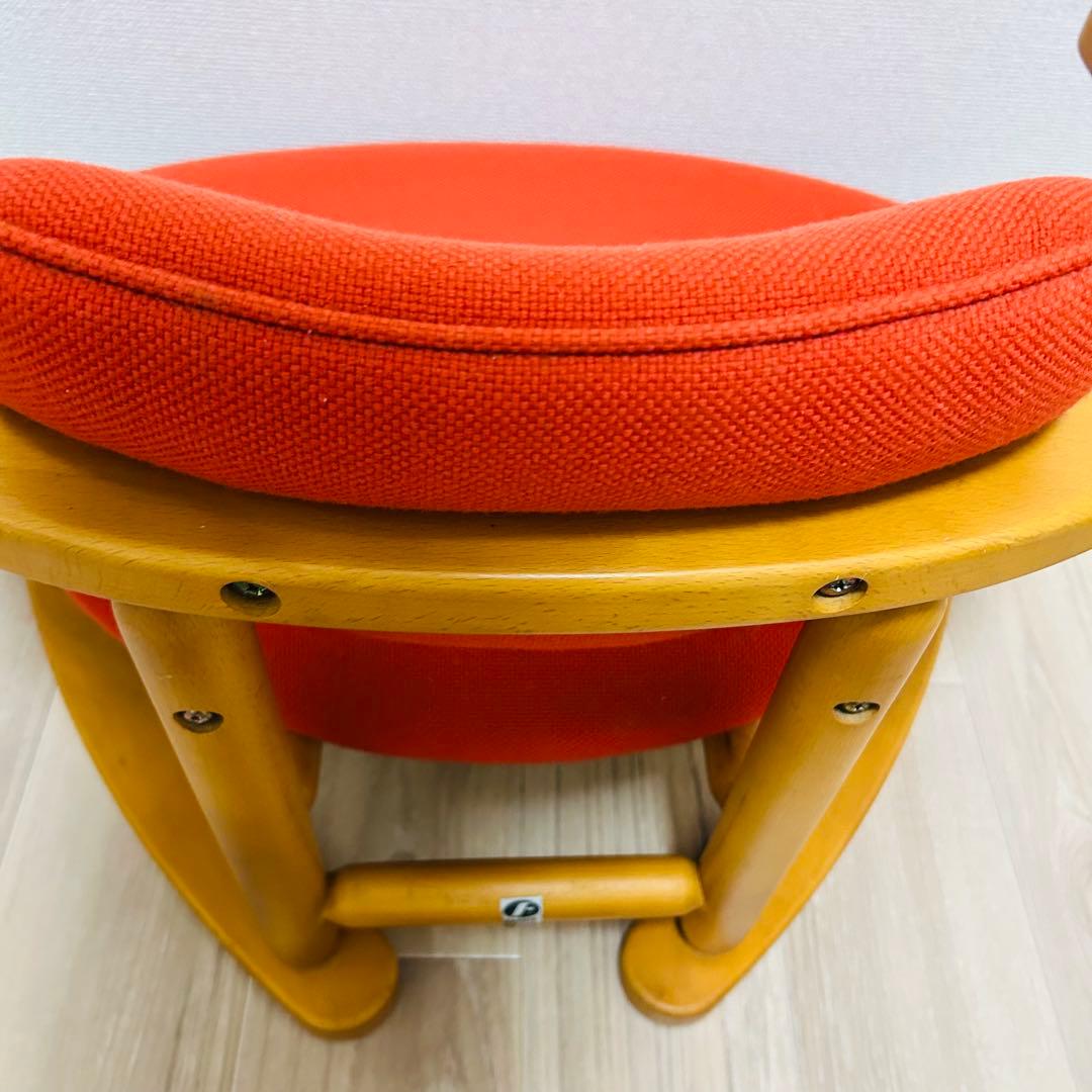 【希少】無限工房 かに座椅子 ローチェア