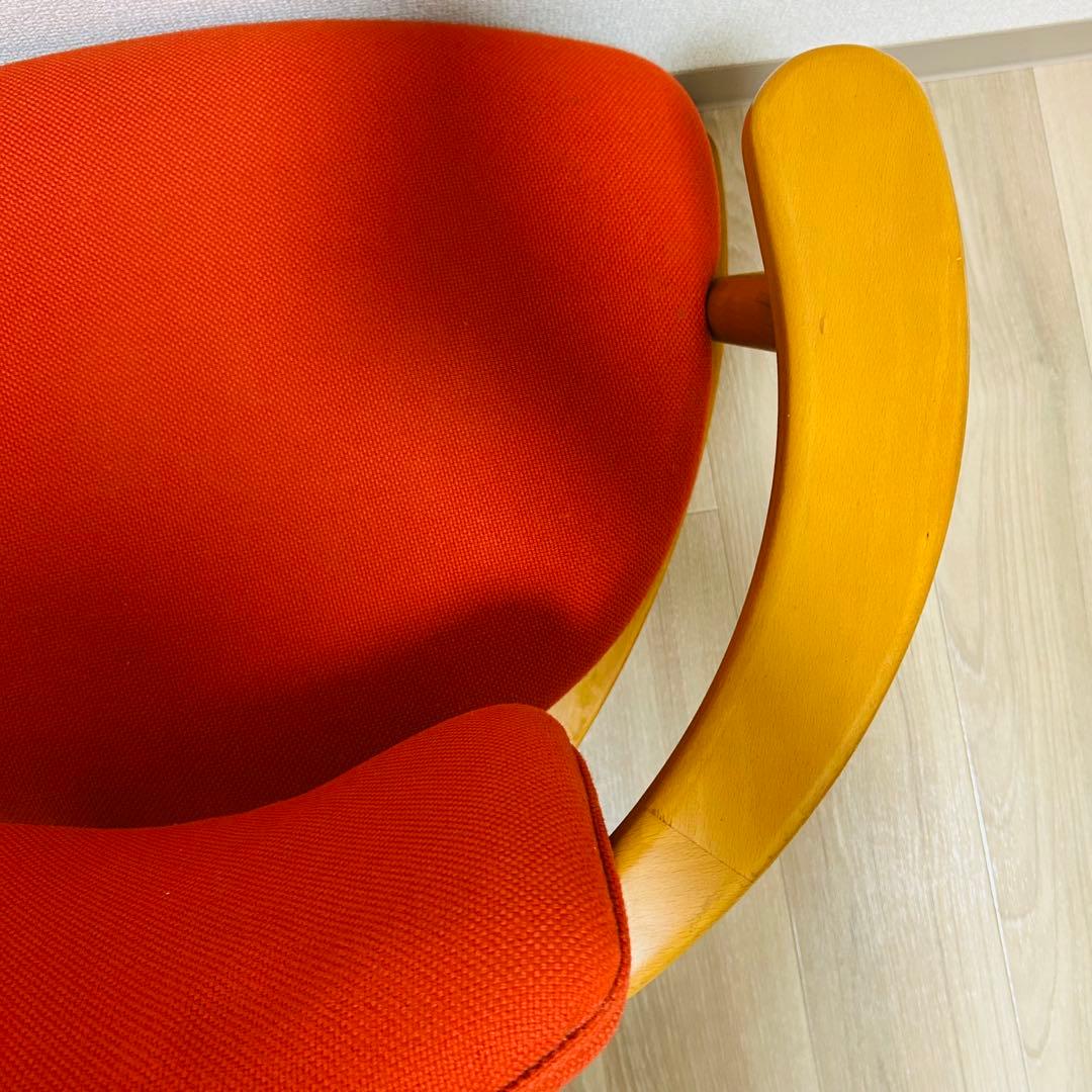 【希少】無限工房 かに座椅子 ローチェア