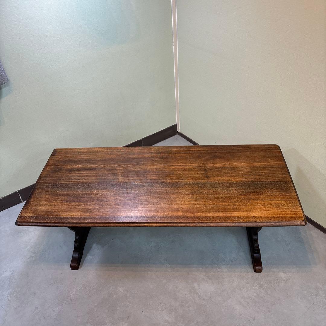 【オールドカリモク】 ローテーブル 昭和後期 1970-80年代 ヴィンテージ
