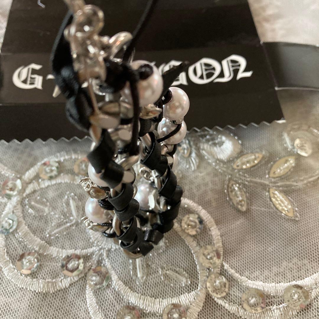 BIG BANG G-DRAGON パール メタルストラップブレスレット難有り