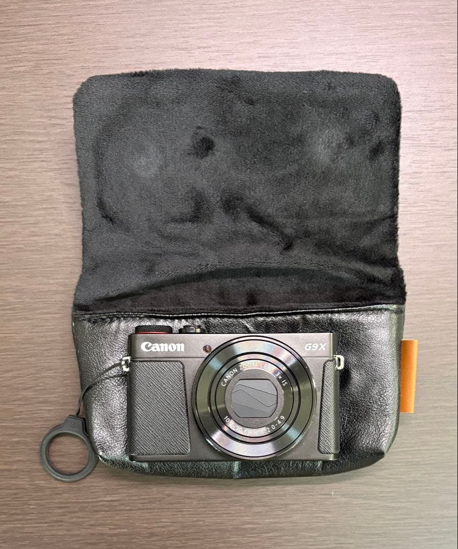 【お得セット】Canon G9X MarkII ケース、充電器、バッテリー等付属