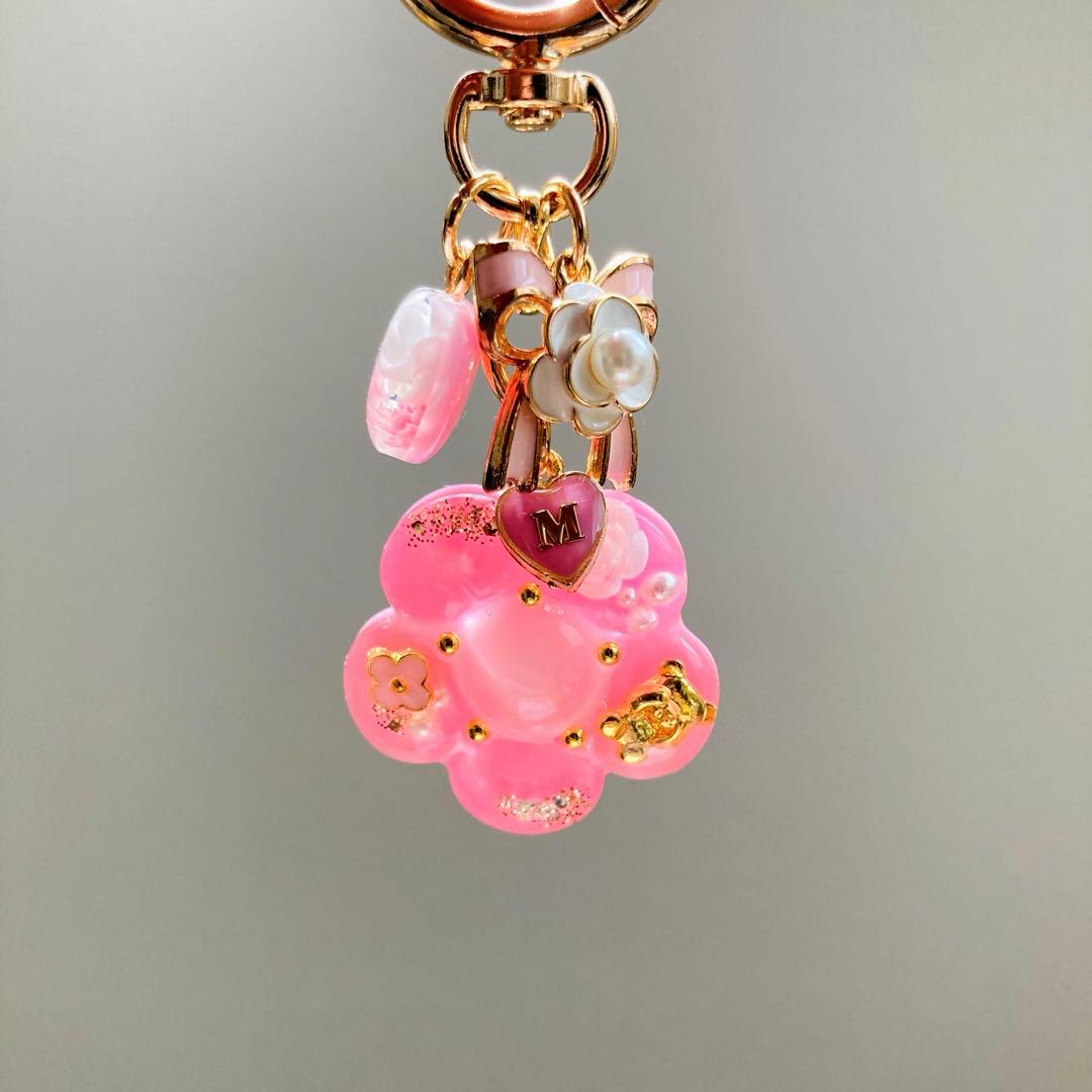 メロちゃんページ　名入れチャーム　レジンキーホルダー 5点