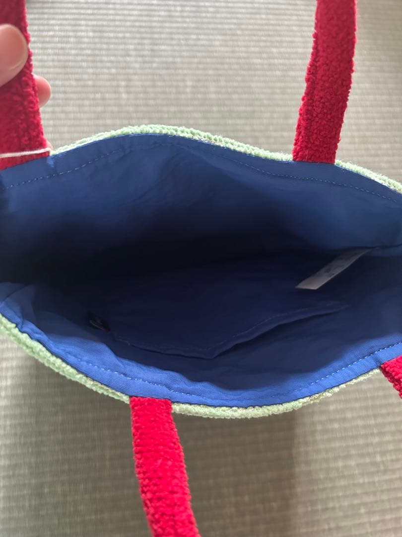 【新品 未使用】ファミリア シェニール織バッグ※最終値下げ※