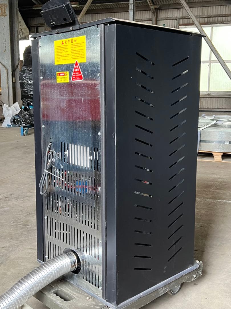 薪ストーブ　ガラス窓付きで 自动温度制御