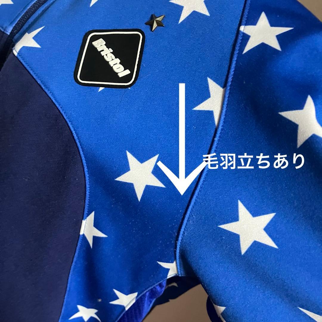 ⚽F.C.R.B.×NIKE⭐︎星柄パーカーM☼ジャージ☁ブルー