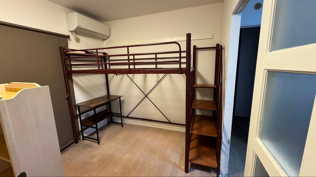 デ*イ様 ブラウン ロフトベッド 手渡しのみ