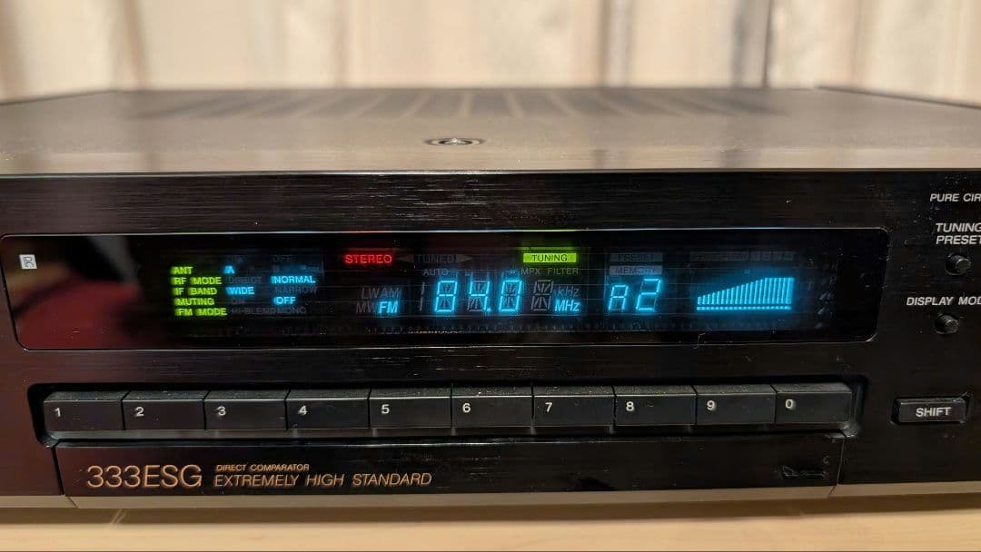 ソニー SONY『ST-S333ESG FM/AM チューナー』〈動作品〉