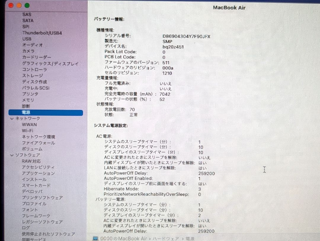 MacBook Air 2017 MQD32J/A A1466 2019年購入