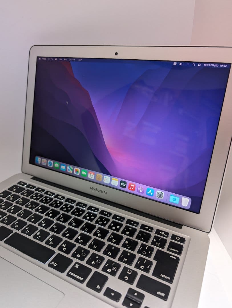 MacBook Air 2017 MQD32J/A A1466 2019年購入