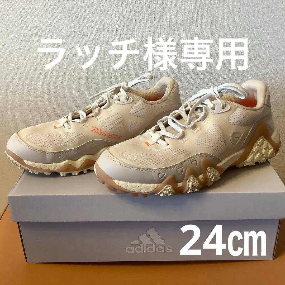 アディダスadidas ADICROSS ゴルフ　アウトドア　シューズ 24cm