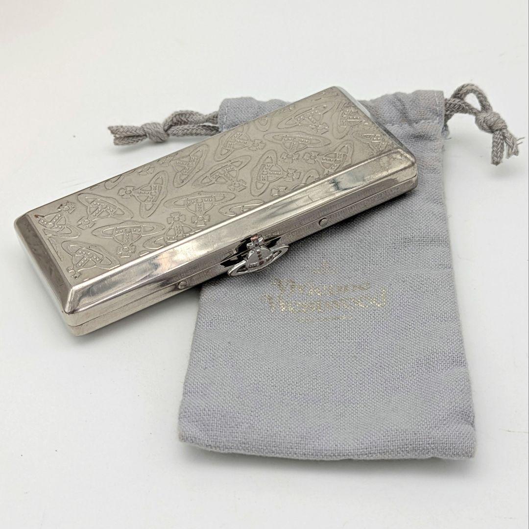 ヴィヴィアンウエストウッド シガレットケース メタル スリム ORB 煙草ケース