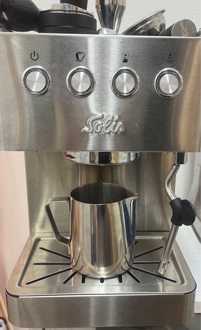 【本格カフェ級】ソリス エスプレッソマシン SK1014 動作良好◎おうちカフェ